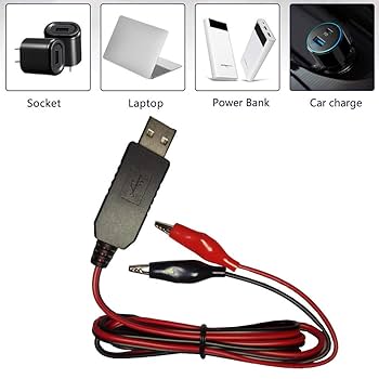 Amazon.co.jp: 5V 昇圧用 6V 9V 12V USB 昇圧コンバータケーブル